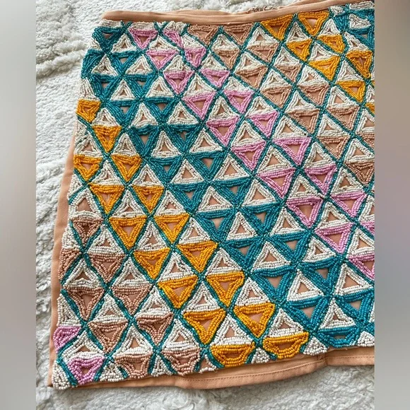 Walter Baker Carrie Skirt in Vera Cruz Beading
